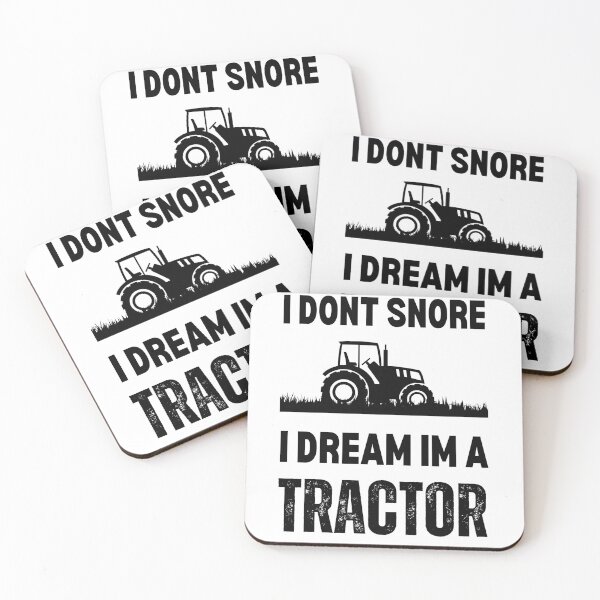 Item preview, I Don't Snore I Dream I'm A Tractor Funny Gift designed and sold by Mehdi Art.