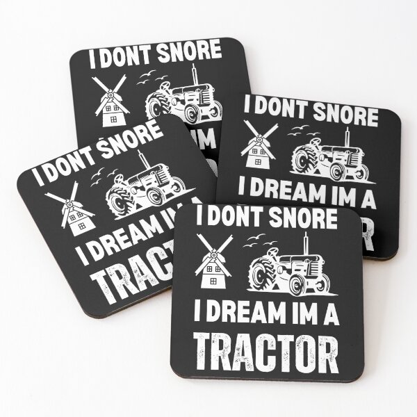 Item preview, I Don't Snore I Dream I'm A Tractor Funny Gift designed and sold by Mehdi Art.