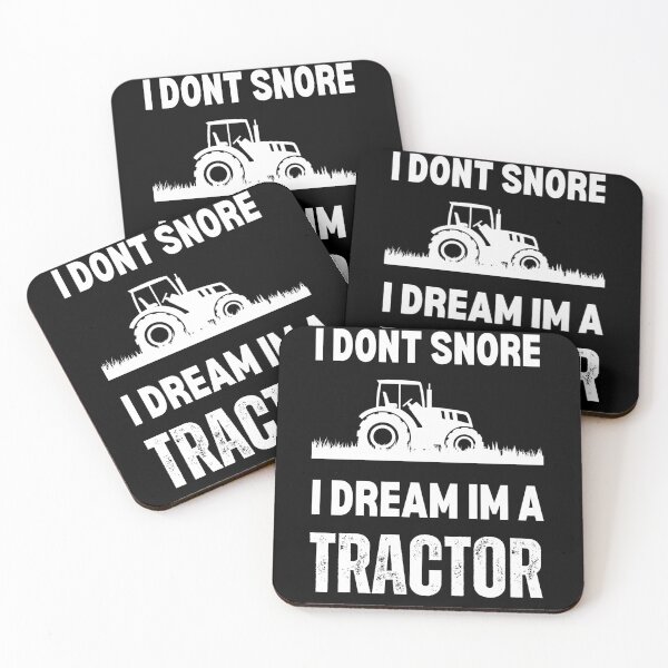 Item preview, I Don't Snore I Dream I'm A Tractor Funny Gift designed and sold by Mehdi Art.