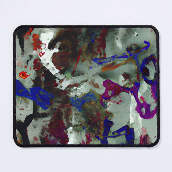 Item preview, vbstrvctivsm- painter's jeans (Abstract Art 20) designed and sold by vbstrvctivsm.
