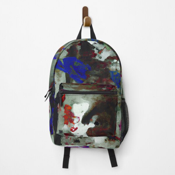 Item preview, vbstrvctivsm- painter's jeans (Abstract Art 20) designed and sold by vbstrvctivsm.