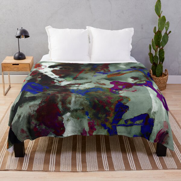 Item preview, vbstrvctivsm- painter's jeans (Abstract Art 20) designed and sold by vbstrvctivsm.