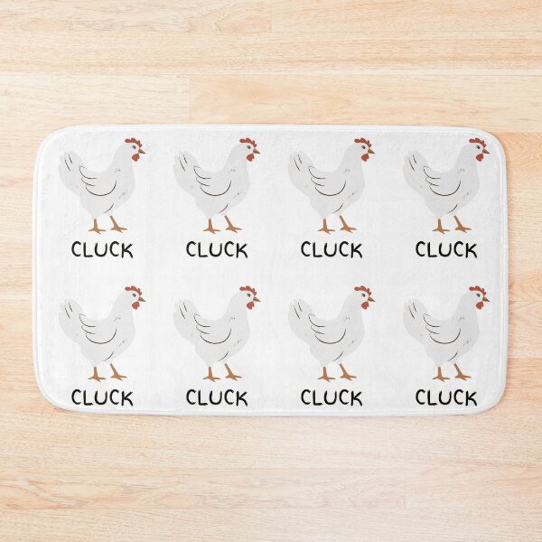 Item preview, CLUCK, CHICKEN designed and sold by SeedSowerShop.