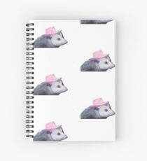 Possum Cowgirl Spiral Notebook