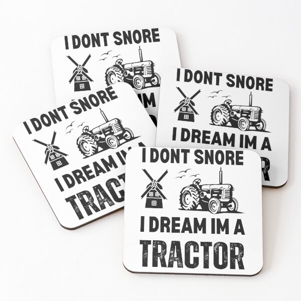 Item preview, I Don't Snore I Dream I'm A Tractor Funny Gift designed and sold by Mehdi Art.