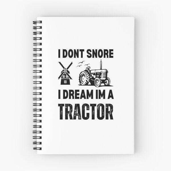 Item preview, I Don't Snore I Dream I'm A Tractor Funny Gift designed and sold by Mehdi Art.