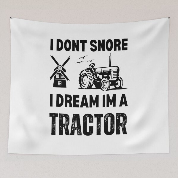 Item preview, I Don't Snore I Dream I'm A Tractor Funny Gift designed and sold by Mehdi Art.