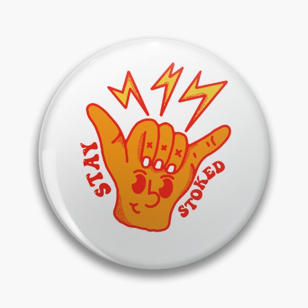 Item preview, STAY STOKED FINGER QUOTES designed and sold by Line Soul Studio.