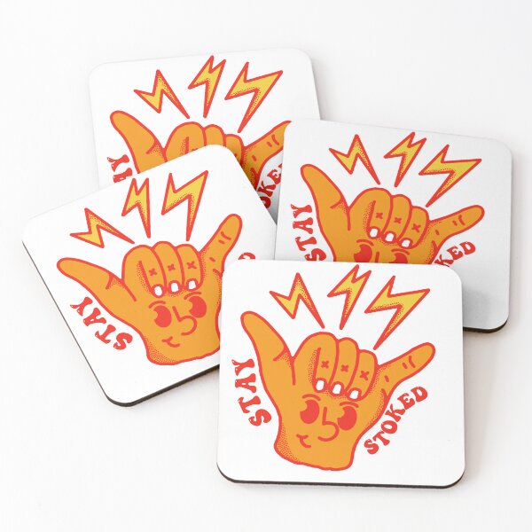 Item preview, STAY STOKED FINGER QUOTES designed and sold by Line Soul Studio.