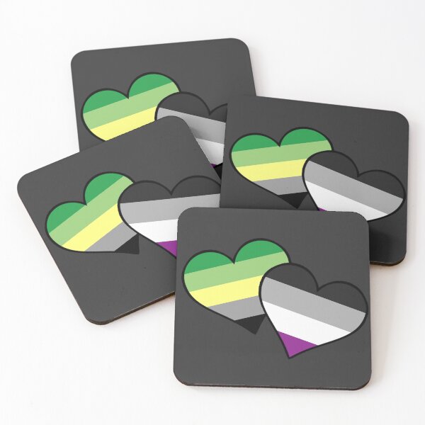 Item preview, AroAce Hearts designed and sold by porcupride.