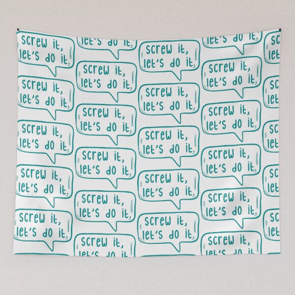 Item preview, Screw it, let’s do it. designed and sold by TarDuck.
