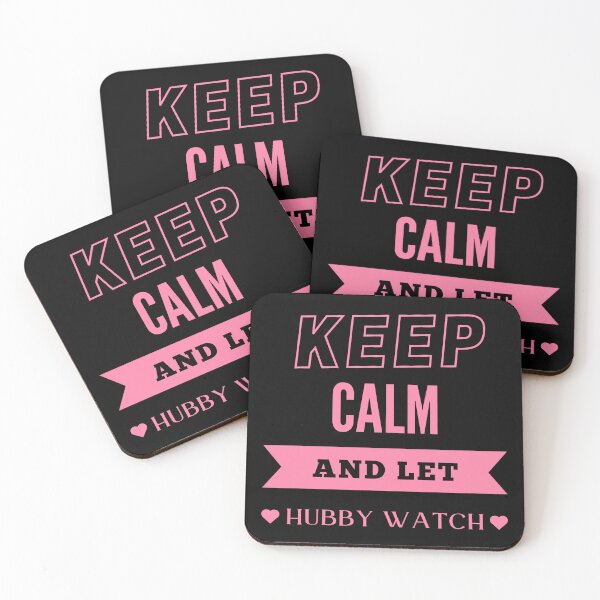 Item preview, Keep Calm and Let Hubby Watch - PK designed and sold by RichieRoser.