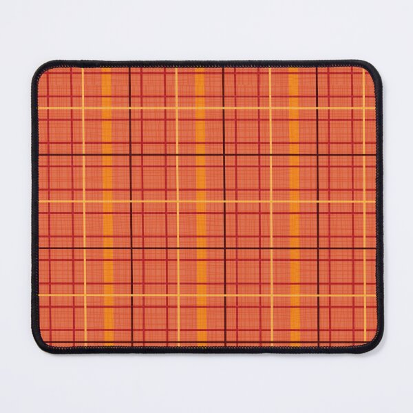 Item preview, Retro Plaid in Orange and Brown designed and sold by Daisy Beatrice.