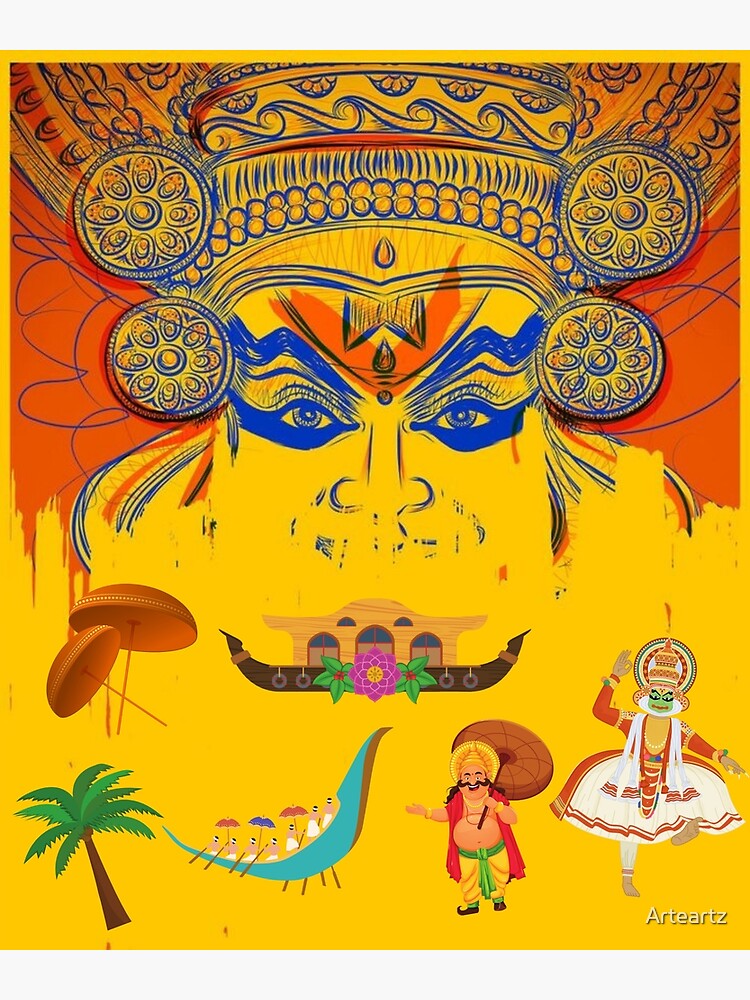 Kathakali Colouring Image | Free Colouring Book for Children – Monkey Pen  Store