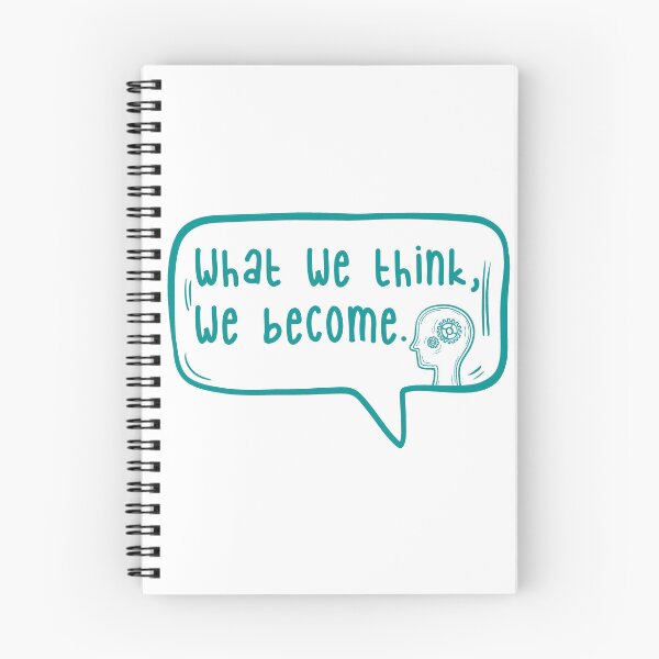 Item preview, What we think, we become. designed and sold by TarDuck.
