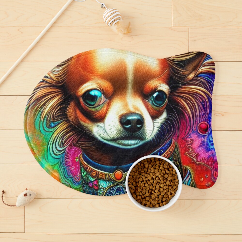 Chihuahua Dog Neon Diamond Painting