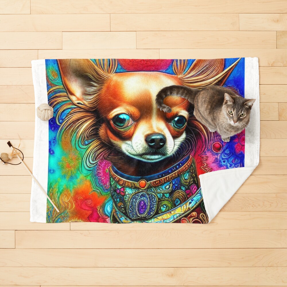 Chihuahua Dog Neon Diamond Painting