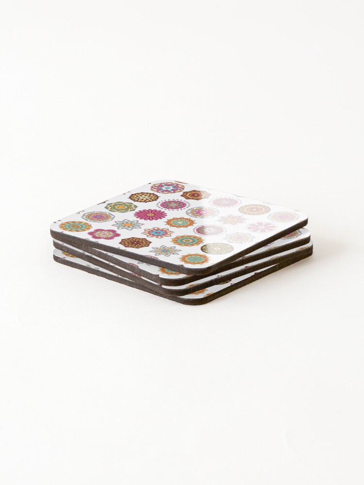 Thumbnail 4 of 5, Coasters (Set of 4), patchwork designed and sold by PRINTYDESING1.