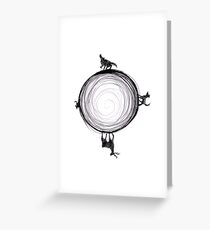 Marauders Moon Greeting Card