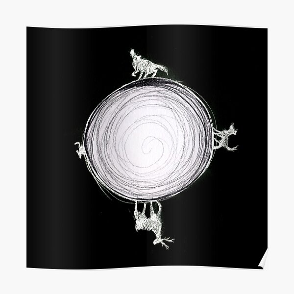 Inverted Marauders Moon Poster