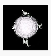 Inverted Marauders Moon Photographic Print