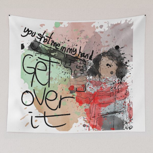 Item preview, Get over it - Eve in Killing Eve Season 4 designed and sold by blankikam.
