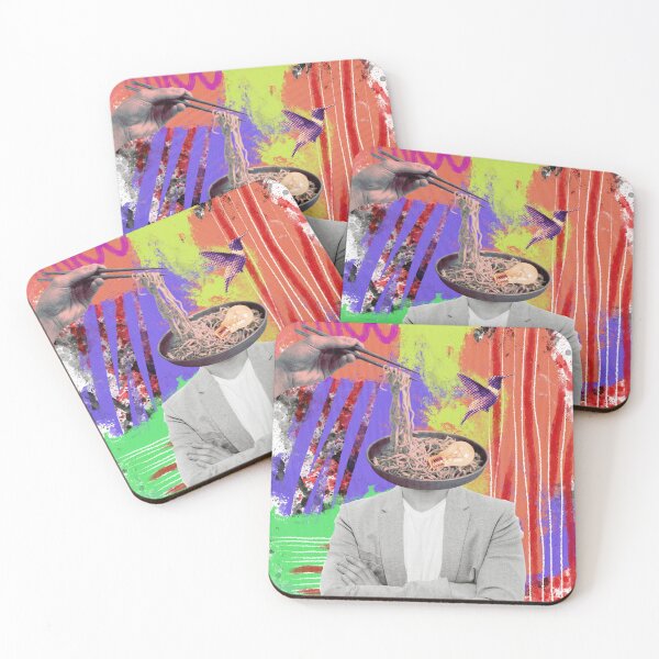 Item preview, Creative contemporary modern psychedelic concept art collage of finding ideas designed and sold by DaisyArtDecor.