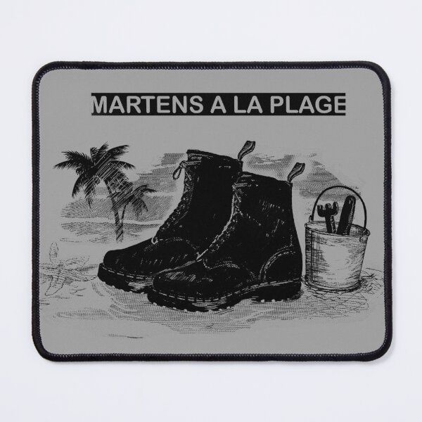 Item preview, Martens à la plage - Martine a la plage designed and sold by KokoBlacsquare.