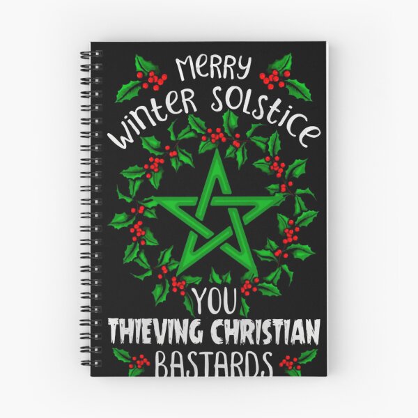Item preview, Merry winter solstice you thieving christian bastards designed and sold by Handrixx.