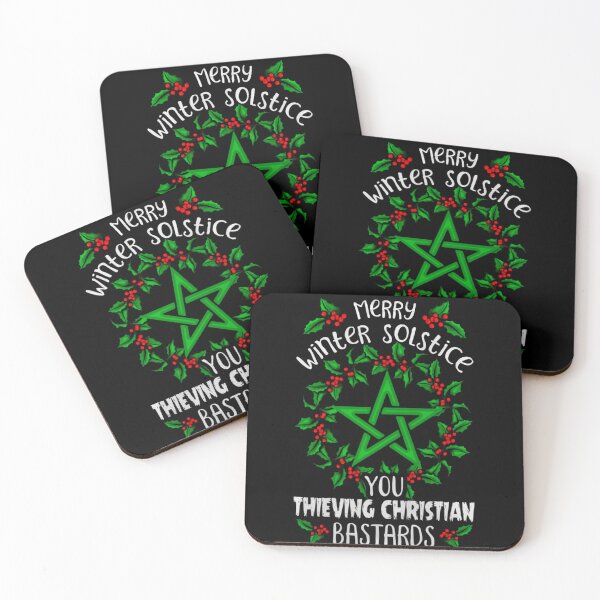 Item preview, Merry winter solstice you thieving christian bastards designed and sold by Handrixx.
