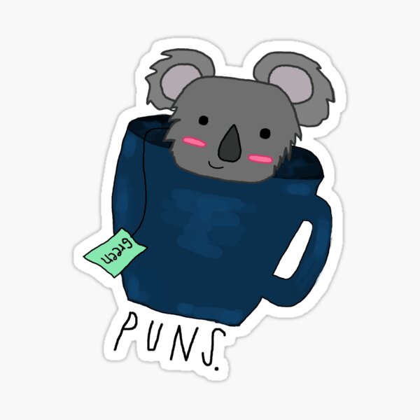 Cute My Puns Are Koala+Tea Koalatea Quality Pun Leggings sold by