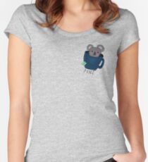 Koala-Tea Puns (Quality Pun) Women's Fitted Scoop T-Shirt