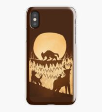 Full Moon in the Forest iPhone Case