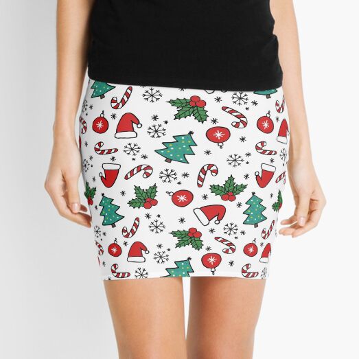 Christmas Mini Skirt