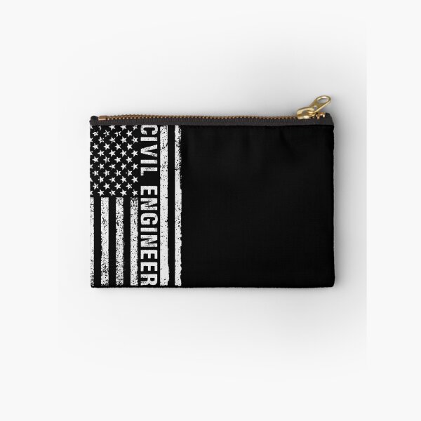 Item preview, Civil Engineer American Flag Design designed and sold by netdota.