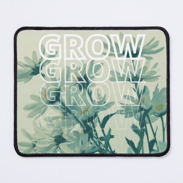Item preview, GROW (above) - Dreamy, Chill Flower Field of Daisies designed and sold by AliceSLee.