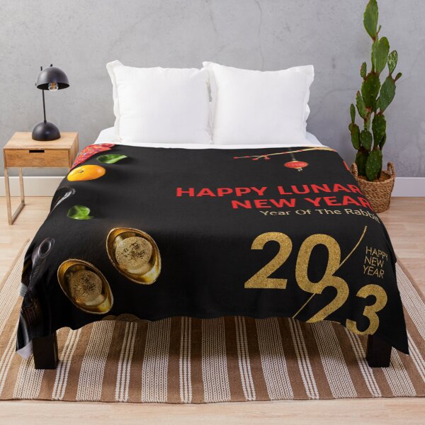 Item preview, Chinese New Year, Year of the Rabbit ,Floral Year Of The Rabbit YEAR OF THE RABBIT 2023 designed and sold by Bear-Graphics.
