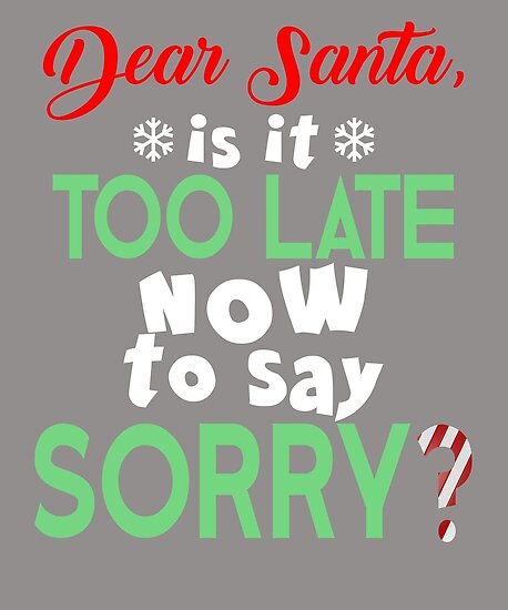 Christmas Quotes Funny Naughty Poster By Popartdesigns Redbubble 