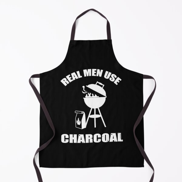 Real Men use charcoal Apron