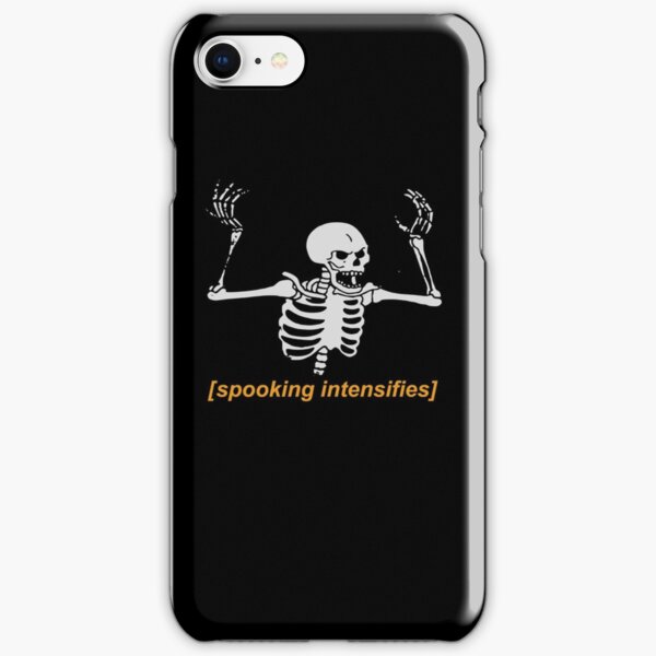 Spooking Intensifies Spooky Scary Skeleton Meme iPhone Snap Case