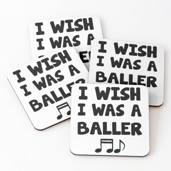 Item preview, I wish I was a baller designed and sold by Nepaz-Designs.