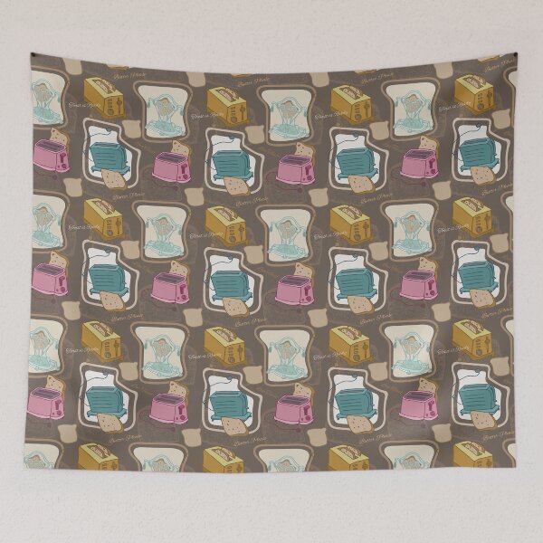 Item preview, FEELING TOASTY love toast with your coffee show how much you love toast at any time of the day designed and sold by ArtsyanaFlorida.