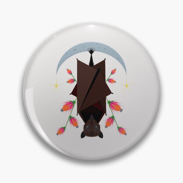 Item preview, Malayan Flying Fox With Moon and Stars designed and sold by Elisa Yinh Creative.