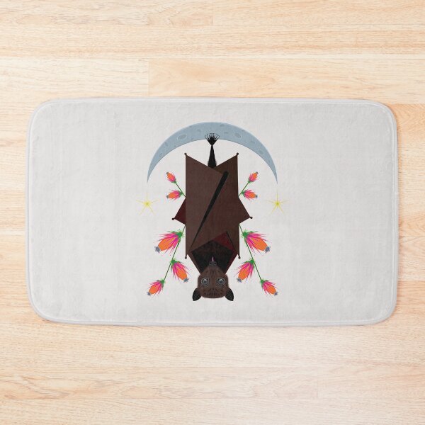 Item preview, Malayan Flying Fox With Moon and Stars designed and sold by Elisa Yinh Creative.