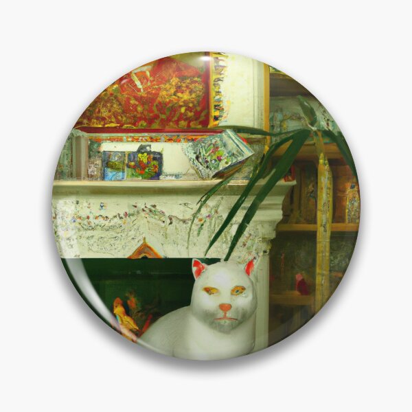 Item preview, artificial intelligence created cat designed and sold by ArtByMelispho.
