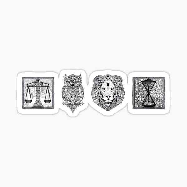 Item preview, Four Virtues of Stoicism designed and sold by AllThatStyle.