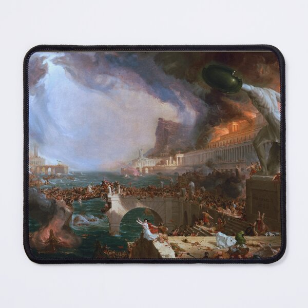 Item preview, Destruction from The Course of Empire by Thomas Cole Remastered Xzendor7 Classical Art Reproduction designed and sold by Xzendor7 Digital Art Creations.