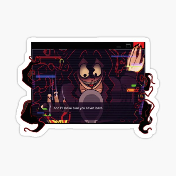 John Doe (Are You Scared?) Sticker for Sale by WaifuMaker