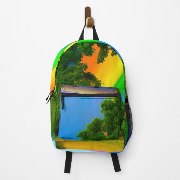 Item preview, rainbow over the forest designed and sold by OverAltruist.