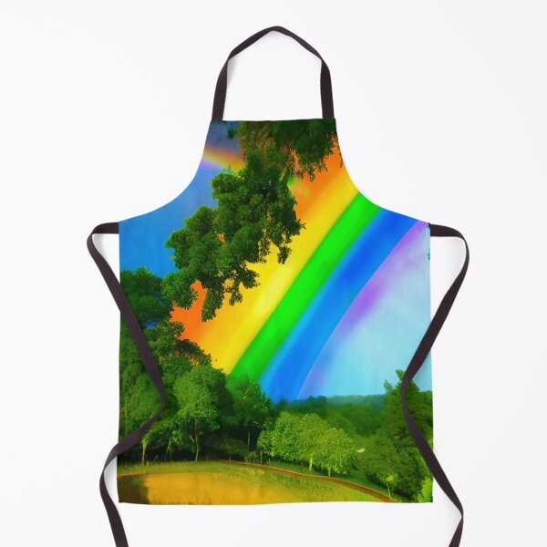 Item preview, rainbow over the forest designed and sold by OverAltruist.